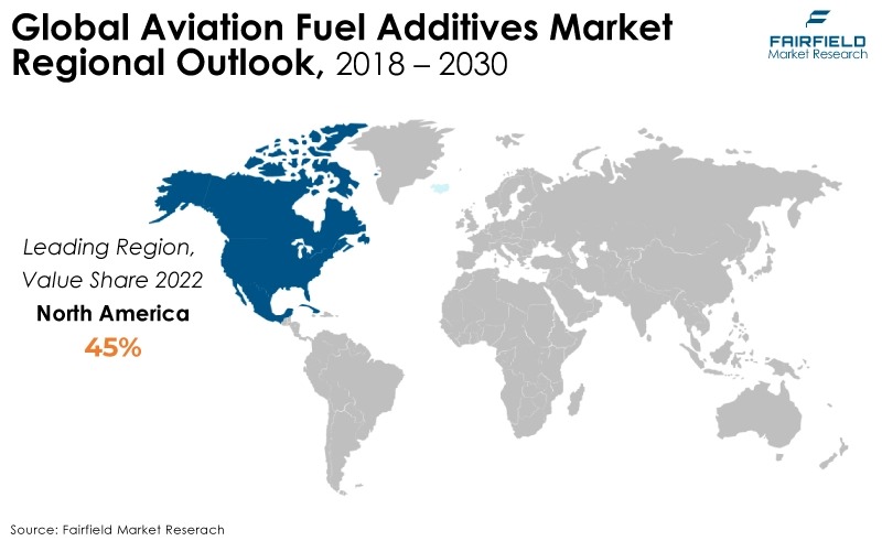 Global Aviation Fuel Additives Market Regional Outlook, 2018 - 2030