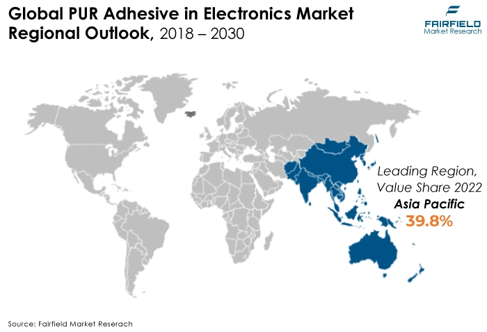 Global PUR Adhesive in Electronics Market, Regional Outlook, 2018 - 2030