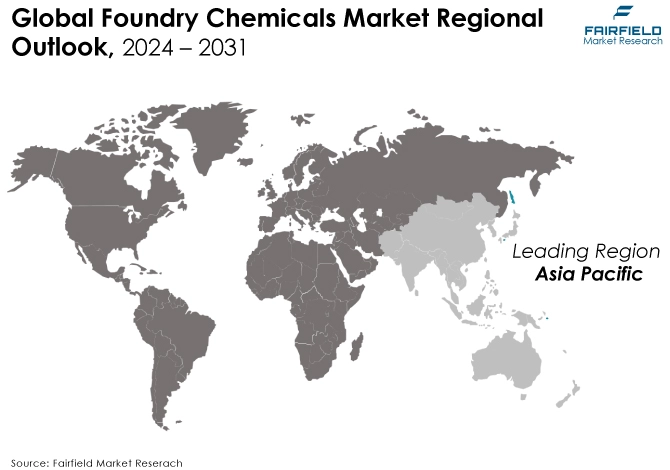 Foundry Chemicals Market Regional Outlook, 2024 - 2031