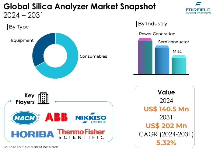Silica Analyzer Market Snapshot, 2024 - 2031