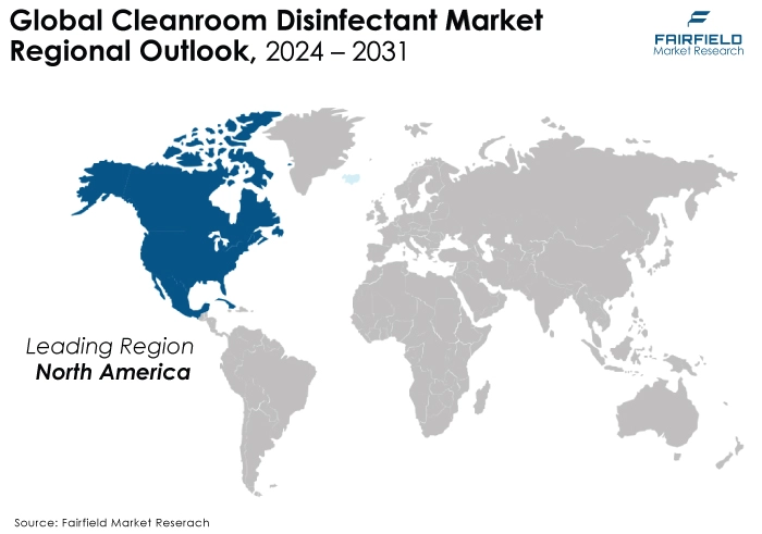 Cleanroom Disinfectant Market Regional Outlook, 2024 - 2031