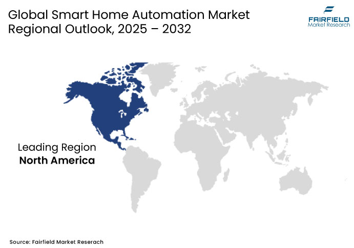 Smart Home Automation Market Regional Outlook, 2025 - 2032