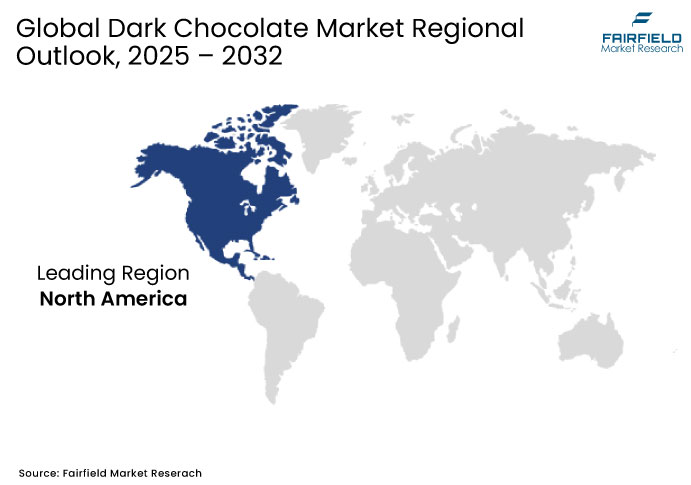 Dark Chocolate Market Regional Outlook, 2025 - 2032