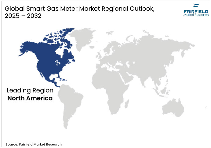 Smart Gas Meter Market Regional Outlook, 2025 - 2032
