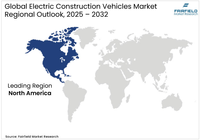 Global Electric Construction Vehicles Market Regional Outlook, 2025 - 2032 Electric Construction Vehicles Market Regional Outlook, 2025 - 2032