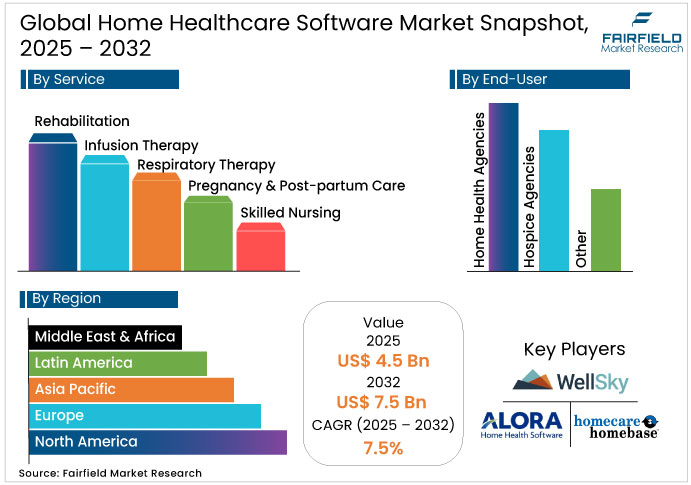 Home Healthcare Software Market Snapshot, 2025 - 2032
