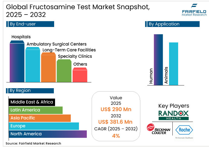 Fructosamine Test Market Snapshot, 2025 - 2032