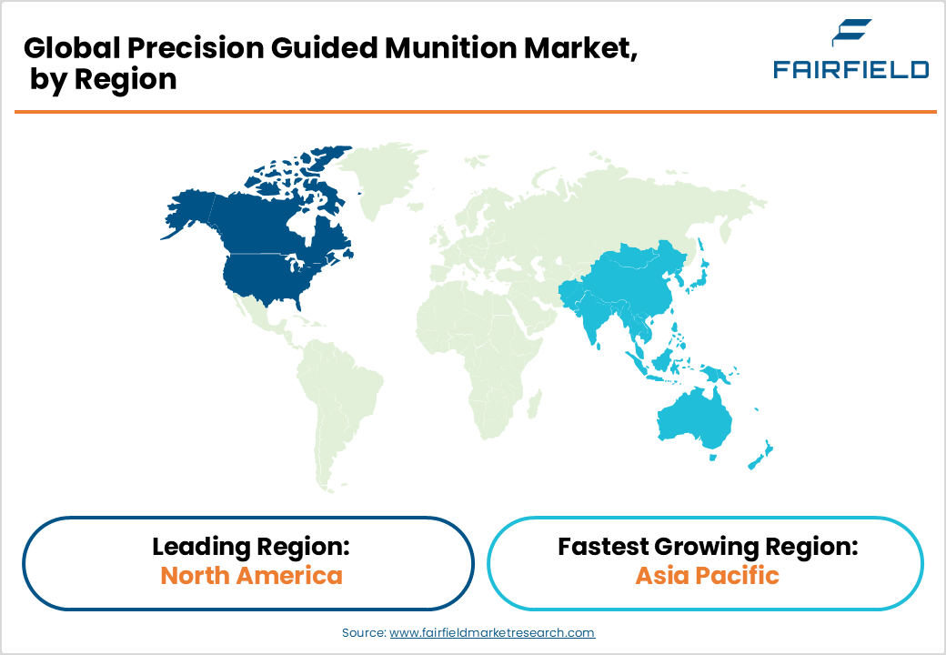 Precision Guided Munition Market, by Region