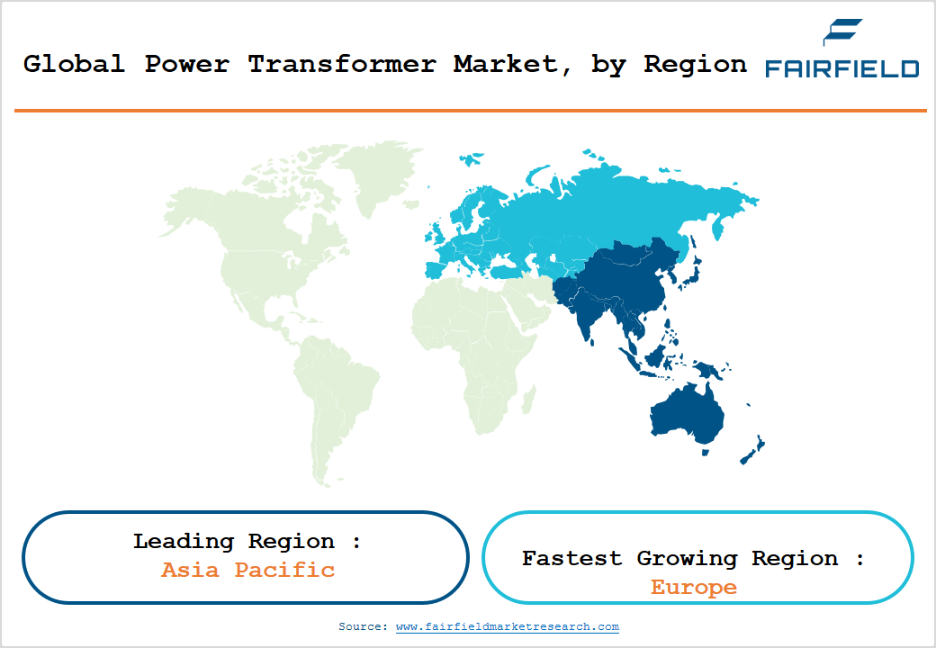 Global Power Transformer Market, by Region
Power Transformer Market, by Region