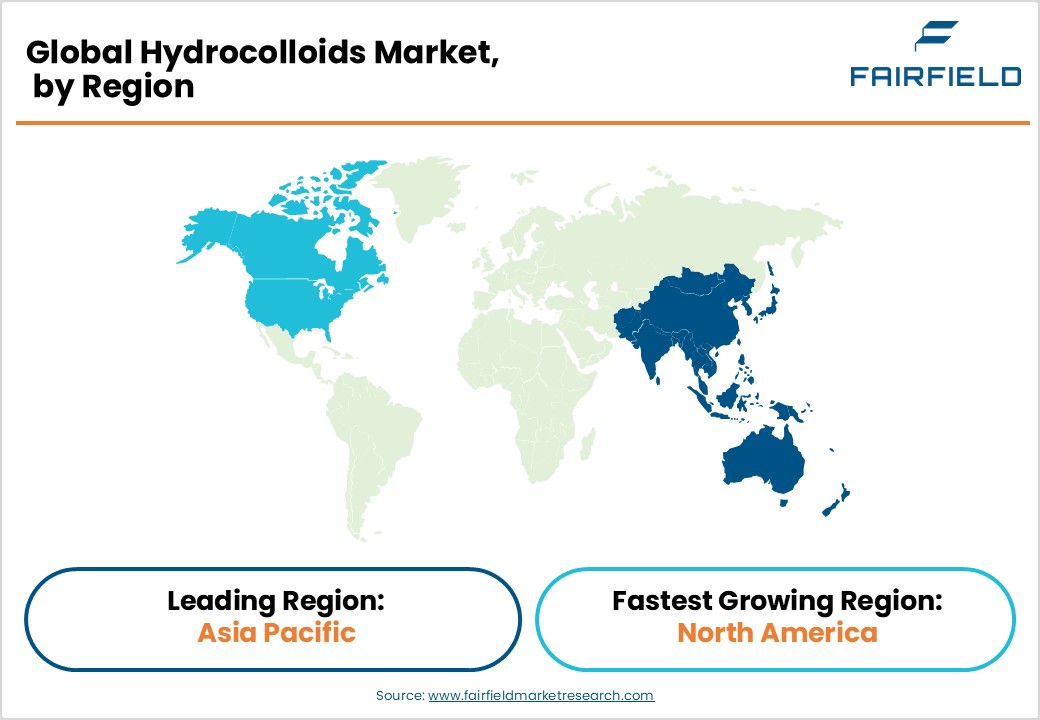 Global Hydrocolloids Market Region 2026 &ndash; 2033 