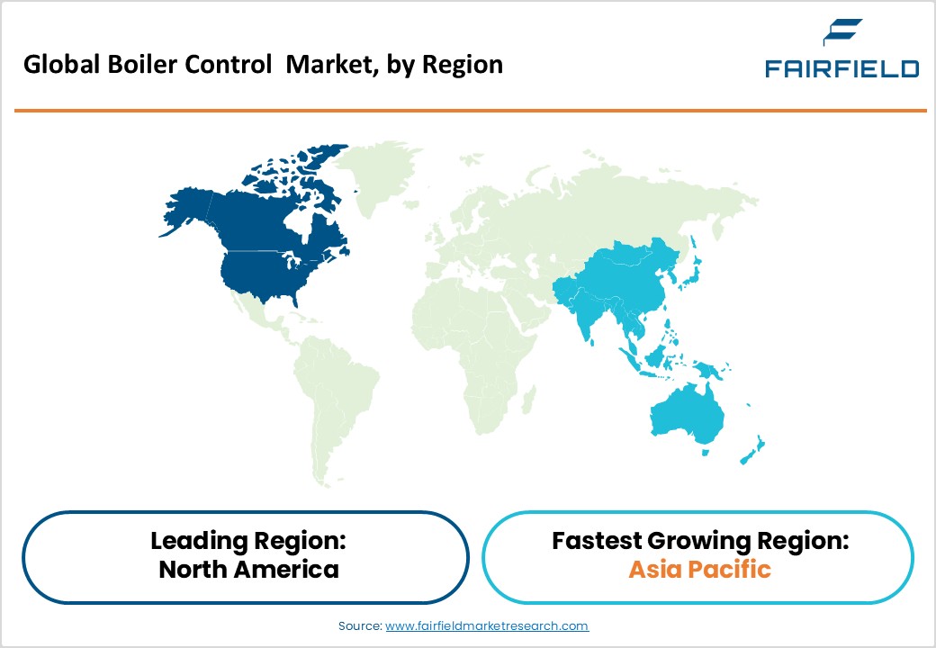 Global Boiler Control Market by Region 2026 &ndash; 2033 
